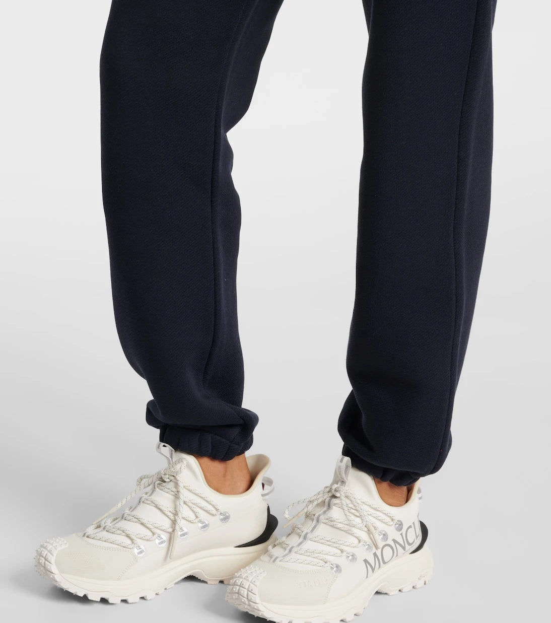 Moncler - Logo cotton-blend sweatpants
