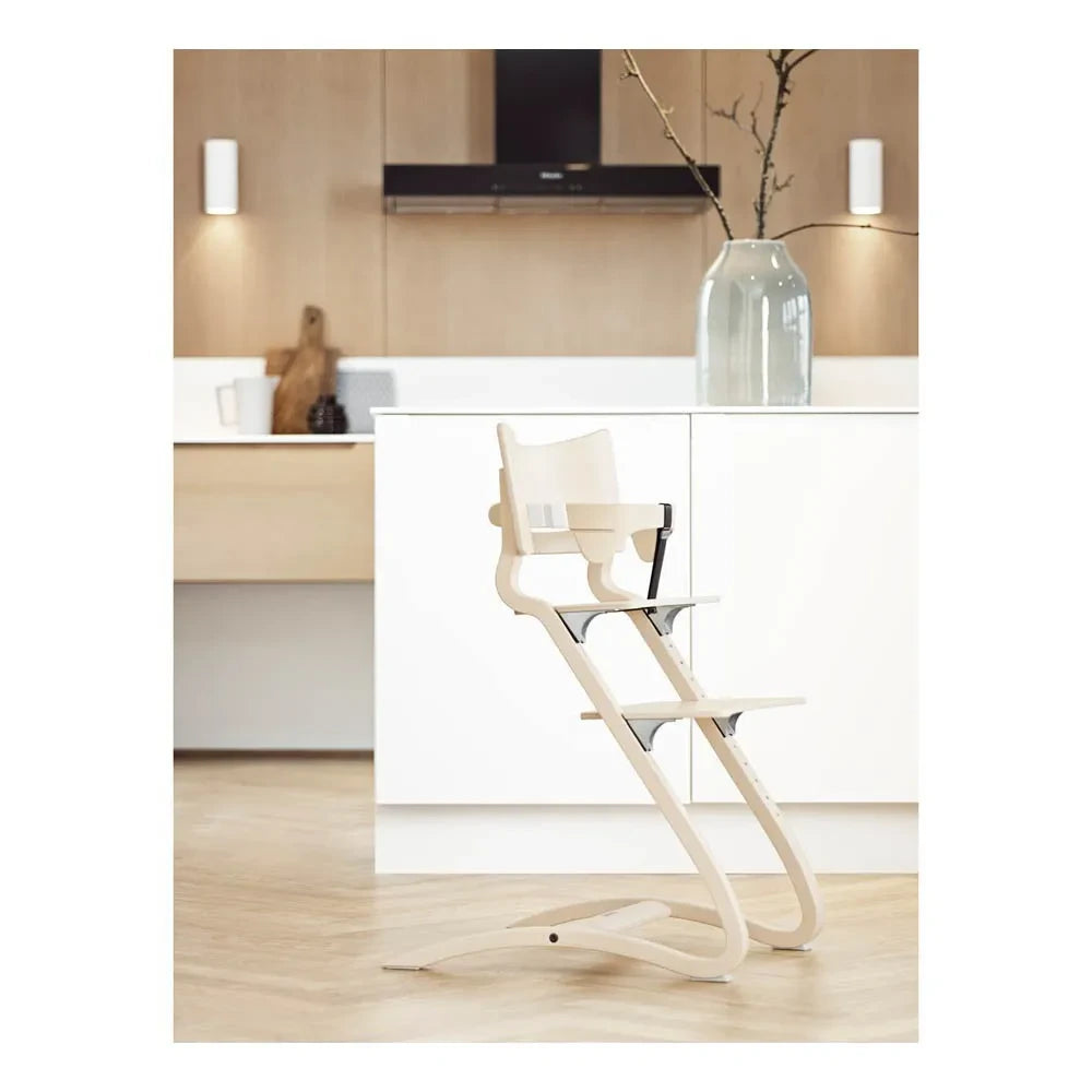 Leander - High Chair with Harness - Limewashed