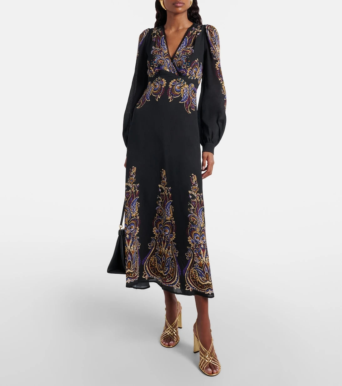 Etro - Paisley midi dress