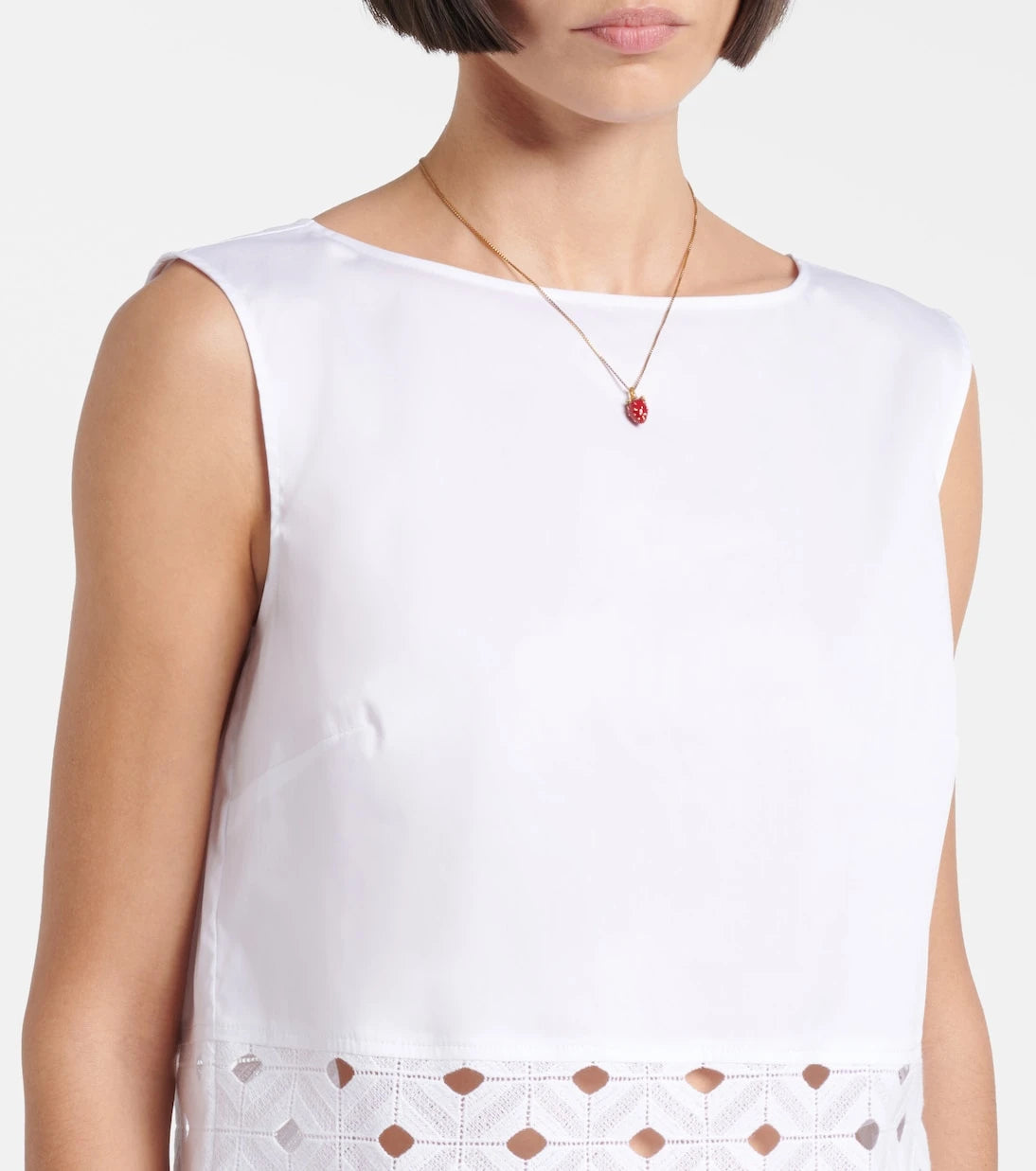 Max Mara - Maggio cotton-blend top