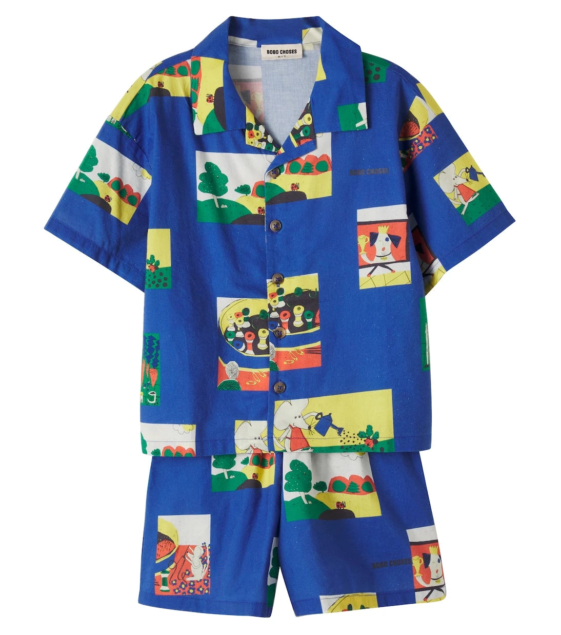 Bobo Choses - Pickles Tales printed cotton pajamas
