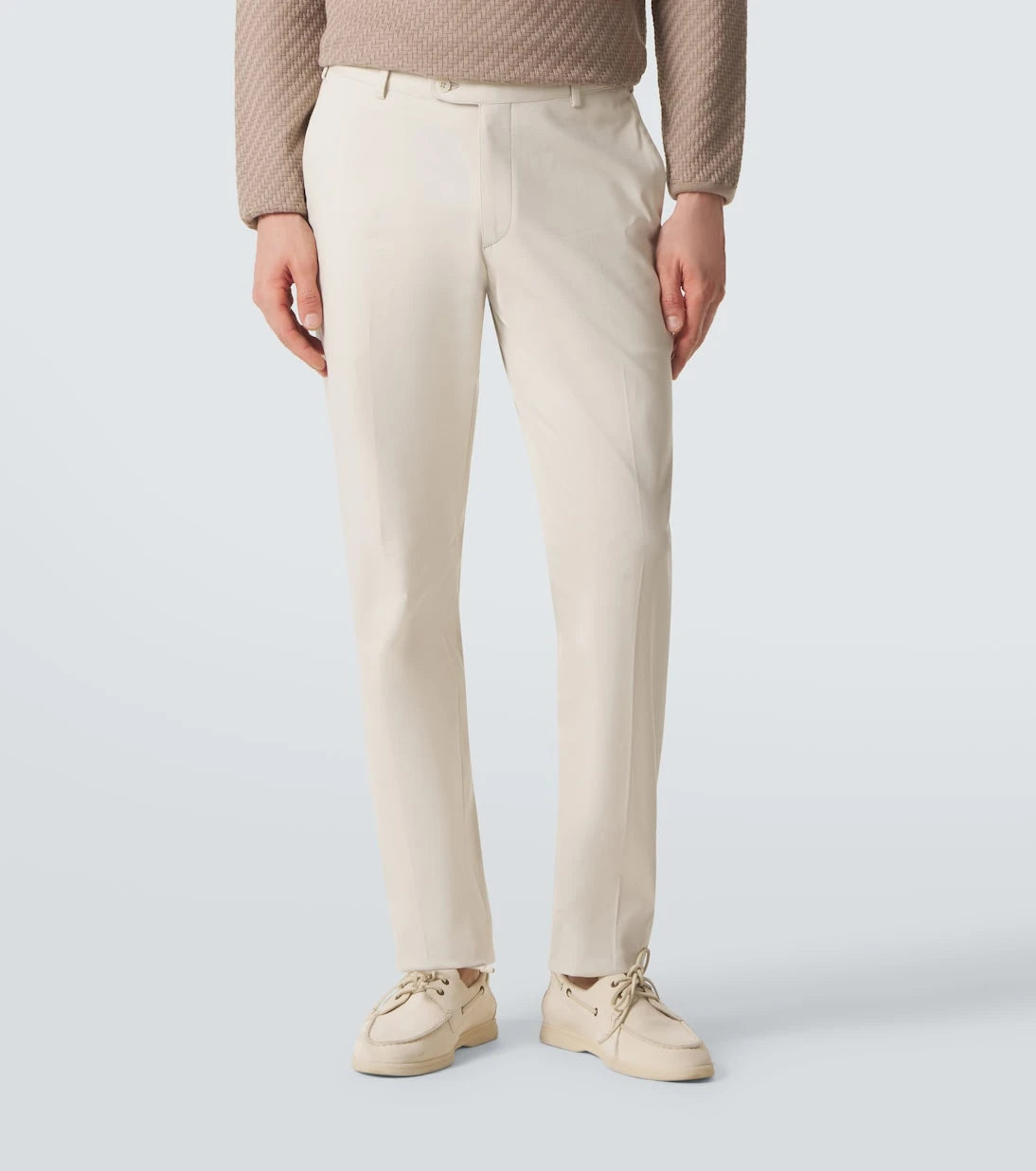 Brioni - Cotton-blend straight pants