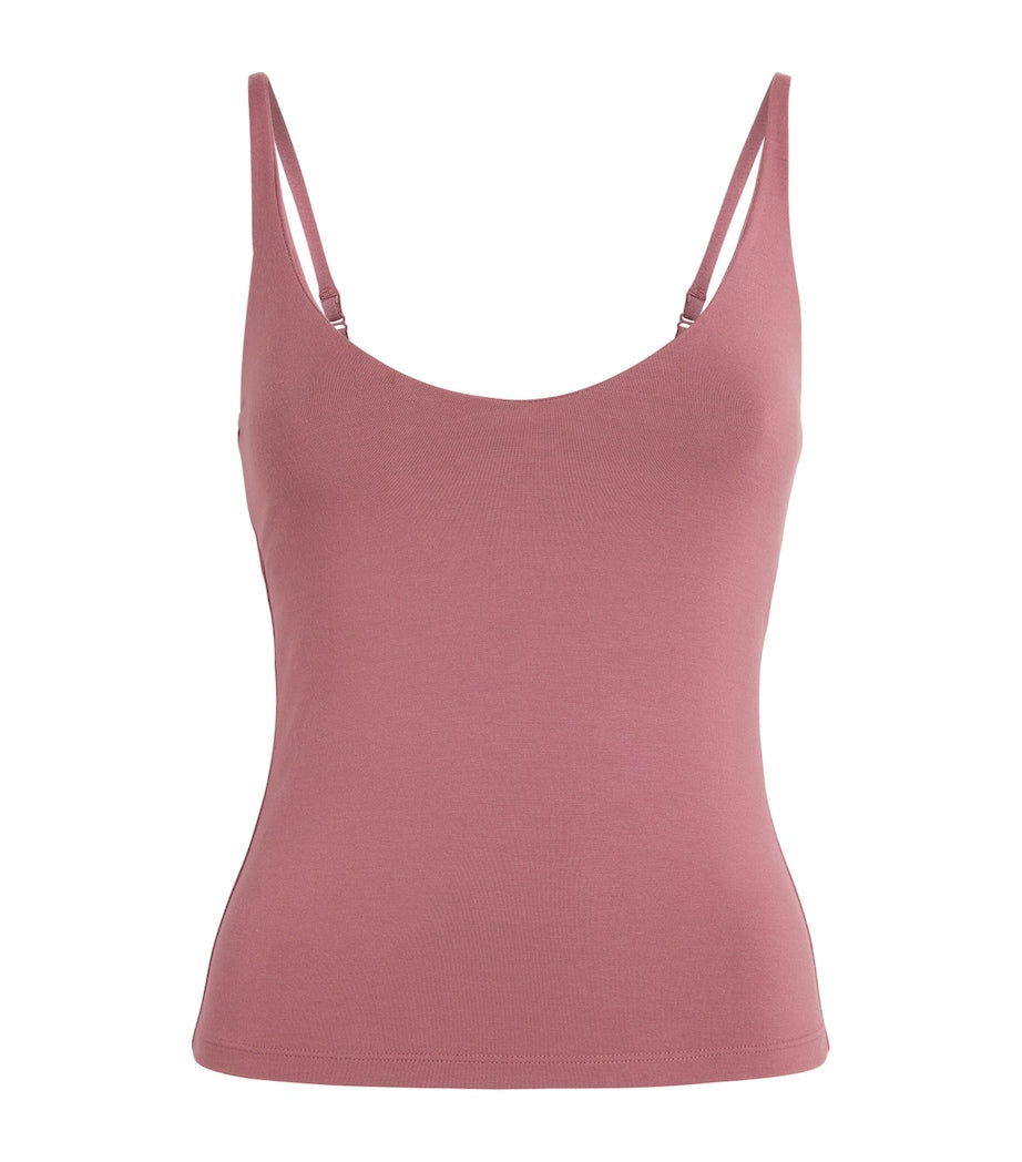 Skims Pink Smooth Lounge Cami Top