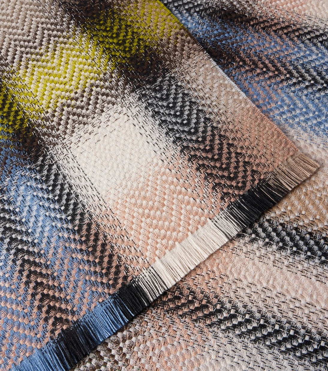 Missoni - Zig Zag wool-blend throw