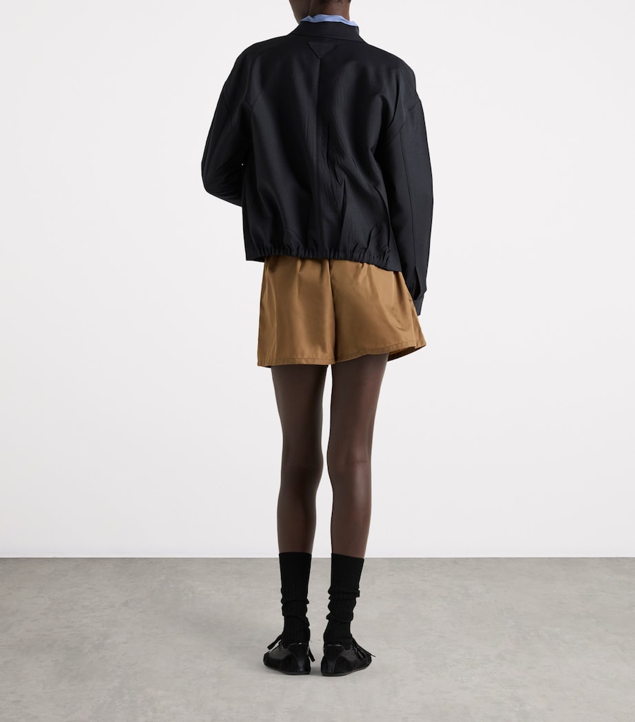 Prada Brown Re-Nylon Shorts