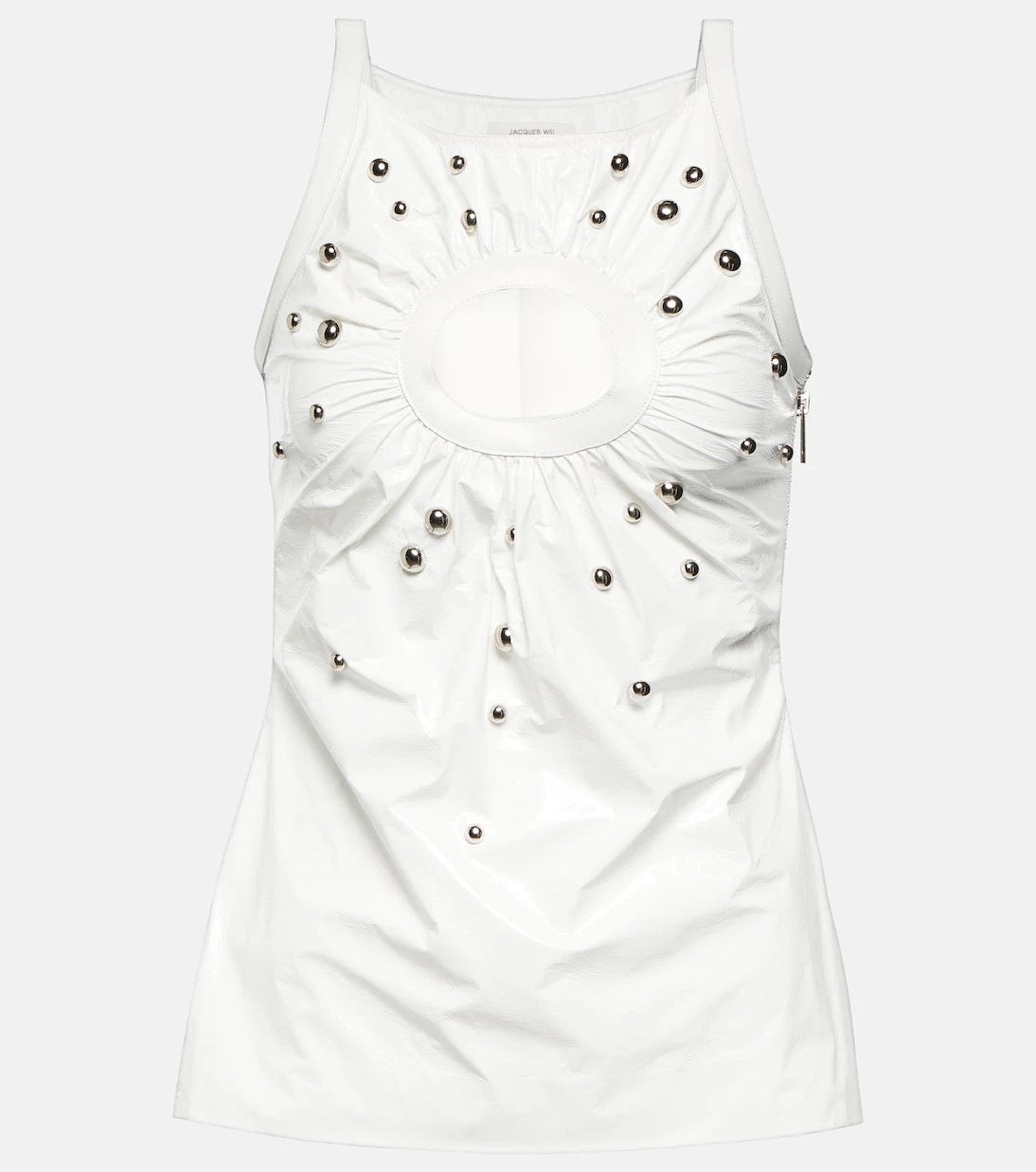 Jacques Wei - Embellished cutout tank top