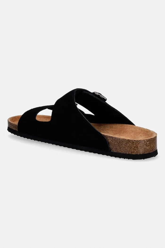 Skechers чехли мъжки от велур AIDAN