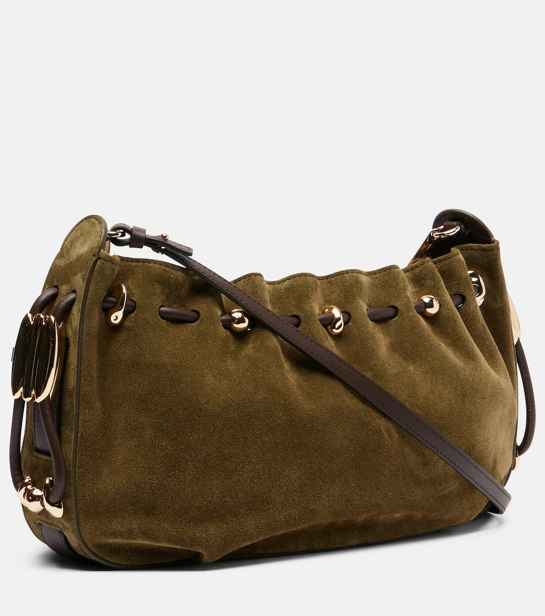 Zimmermann - Halcyon suede shoulder bag