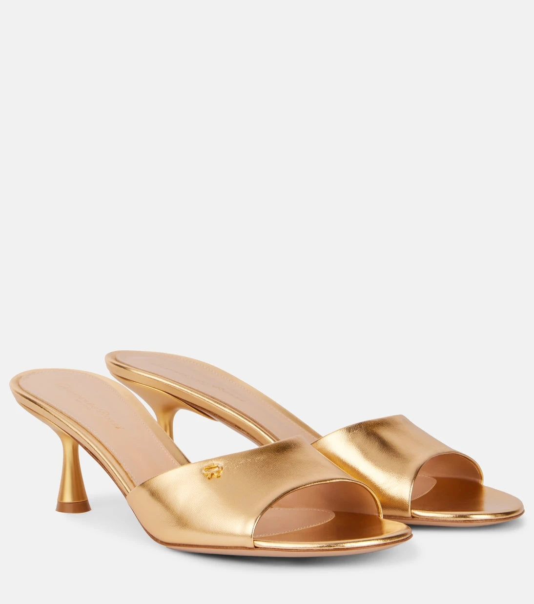 Gianvito Rossi - Ascent 55 leather mules