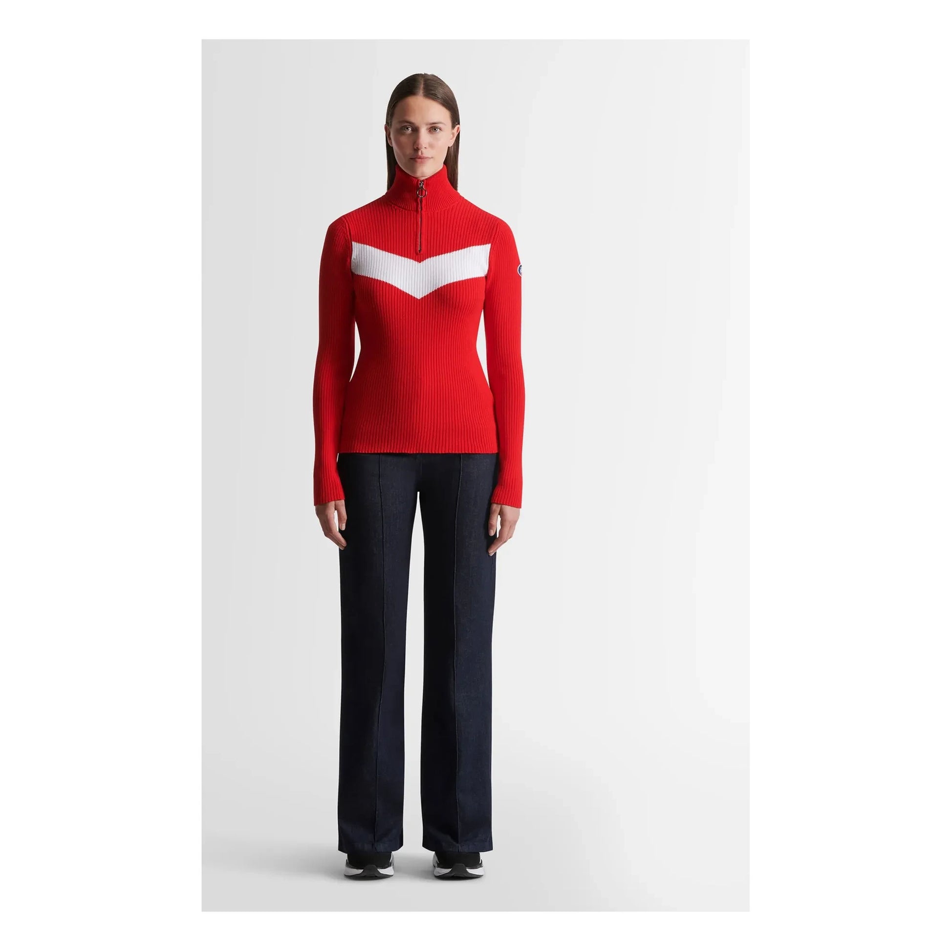 Fusalp - Andromeda Zip Sweater | Red