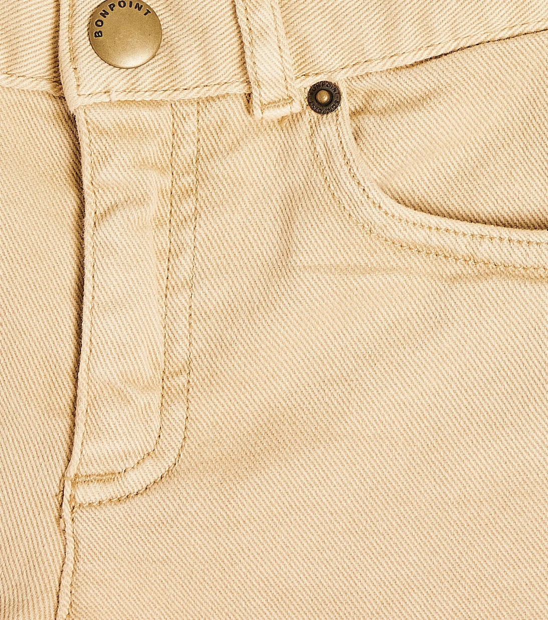 Bonpoint - Corey denim Bermuda shorts