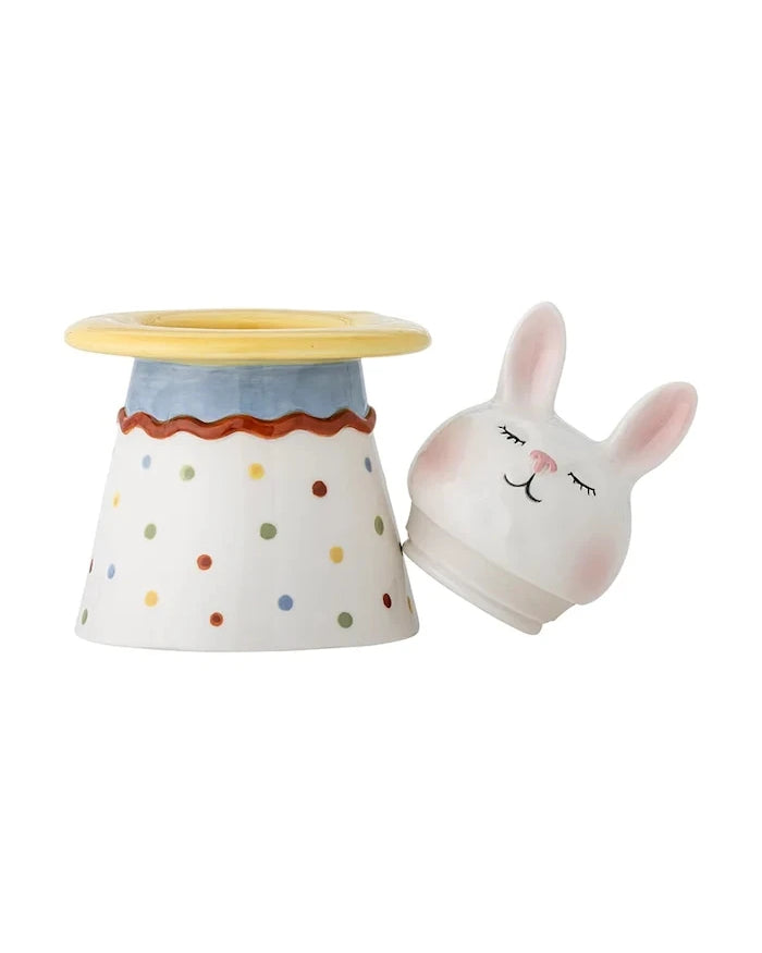 Bloomingville Taşçömlek Saklama Kabı 12,5 x 19 cm
