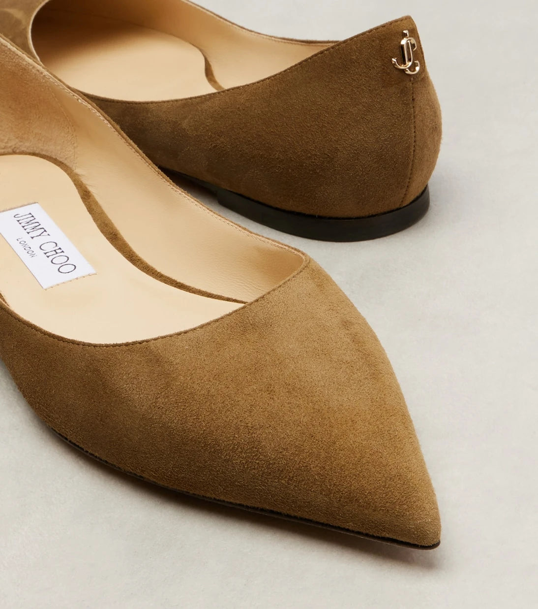 Jimmy Choo - Love suede ballet flats
