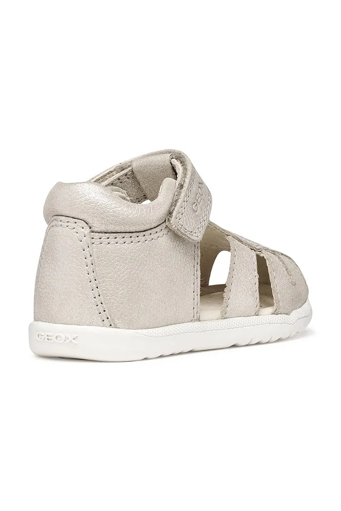 Geox сандали за деца от кожа SANDAL MACCHIA