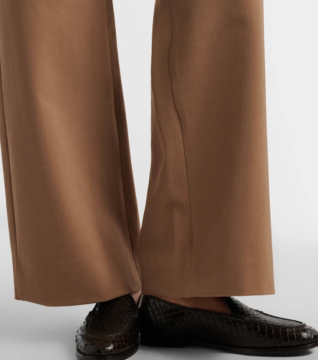 'S Max Mara - Cotton-blend wide-leg pants