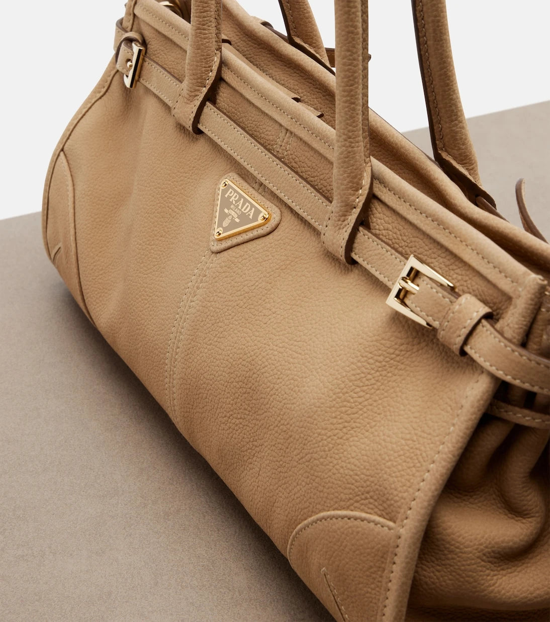 Prada - Prada Bonnie Medium leather shoulder bag