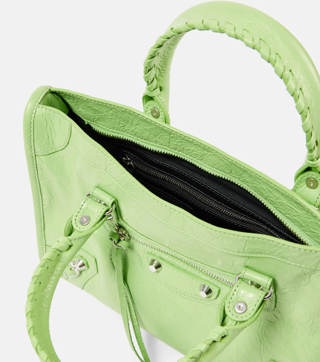Balenciaga - حقيبة توتي Le City Small جلدية