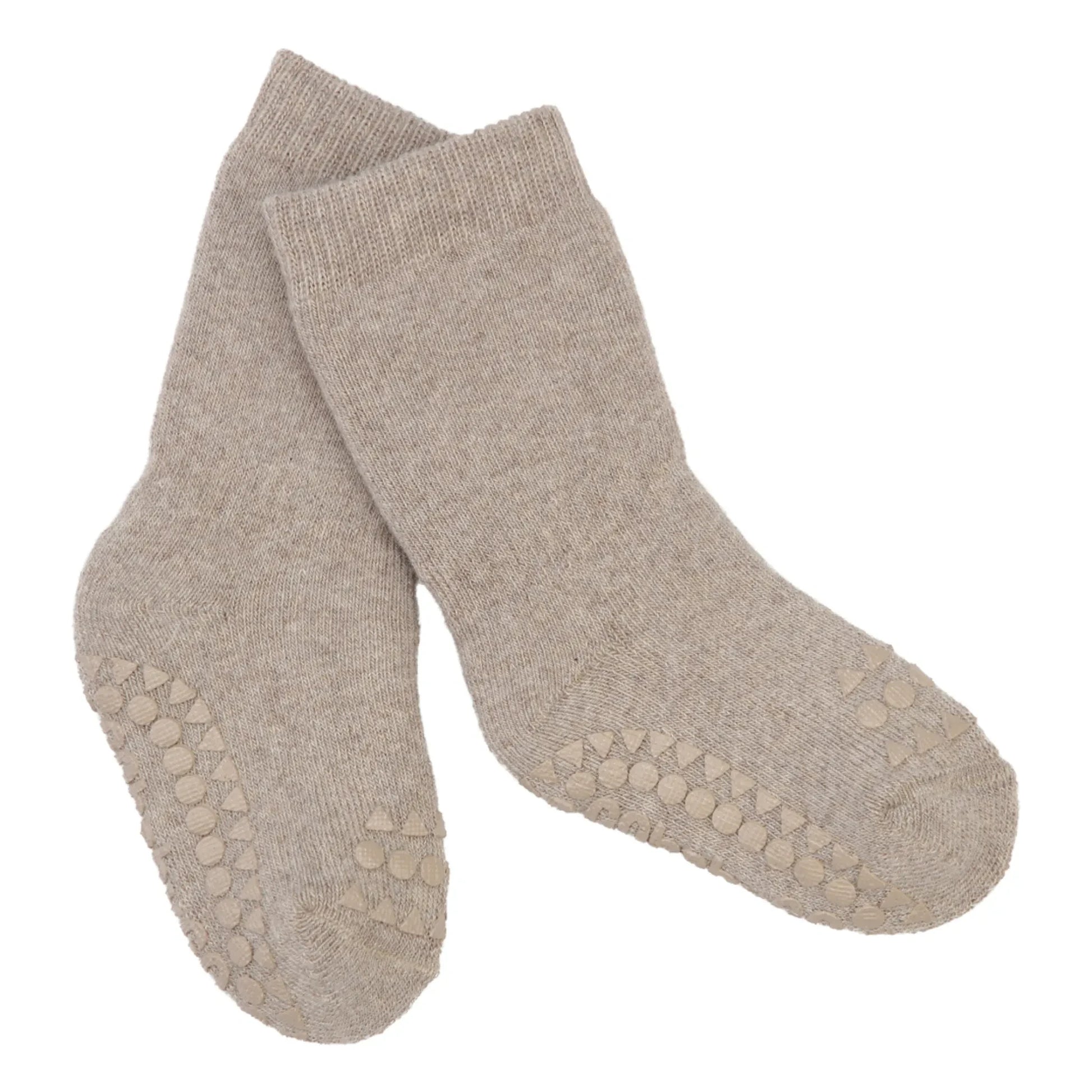 GOBABYGO - Non-Slip Socks | Beige