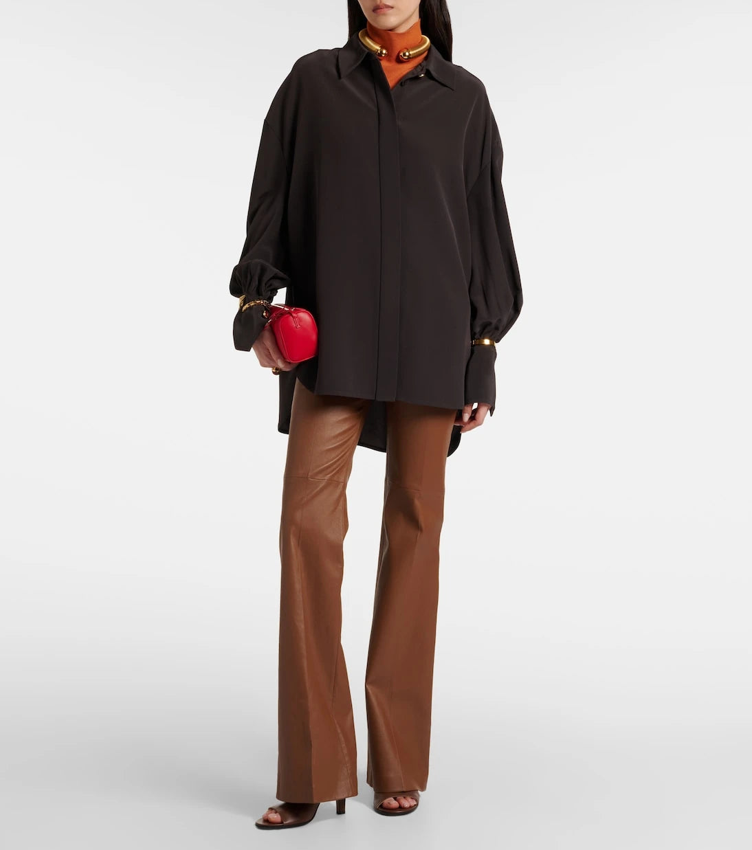 Joseph - Camilia satin twill shirt