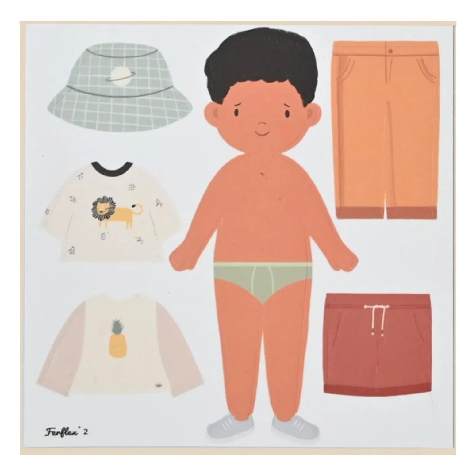 Ferflex - Magnetic game Silhouettes to dress