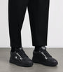 Leather MA-1 Sneakers BLACK