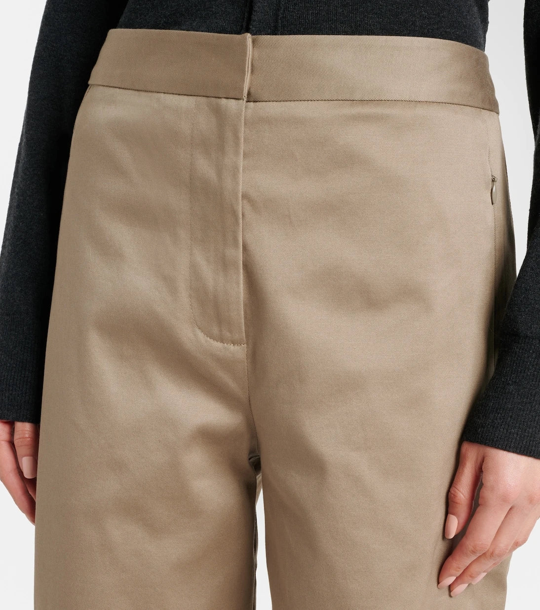 Proenza Schouler - Serene cotton barrel-leg pants