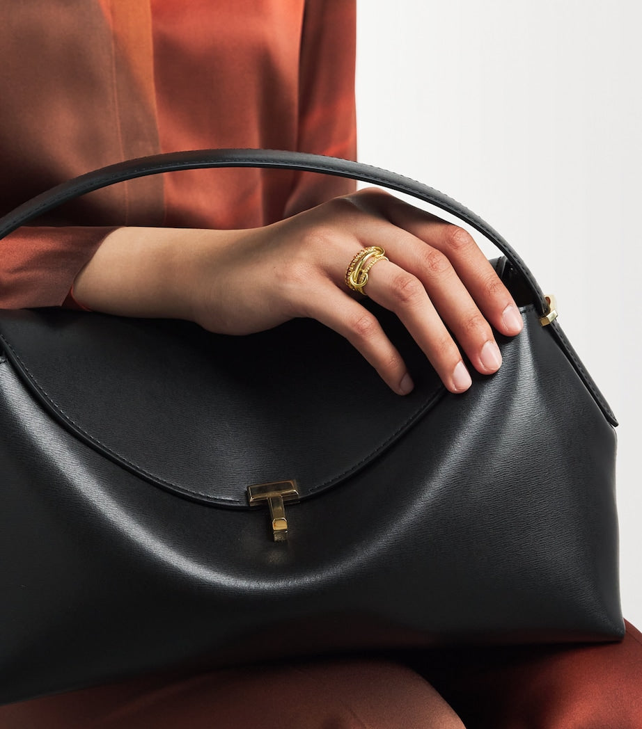 Yellow Gold and Sapphire Norah Ring