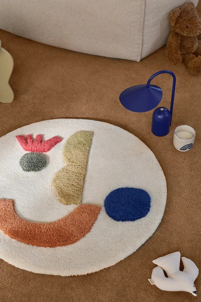 Вълнен килим ferm LIVING Panto O70 cm