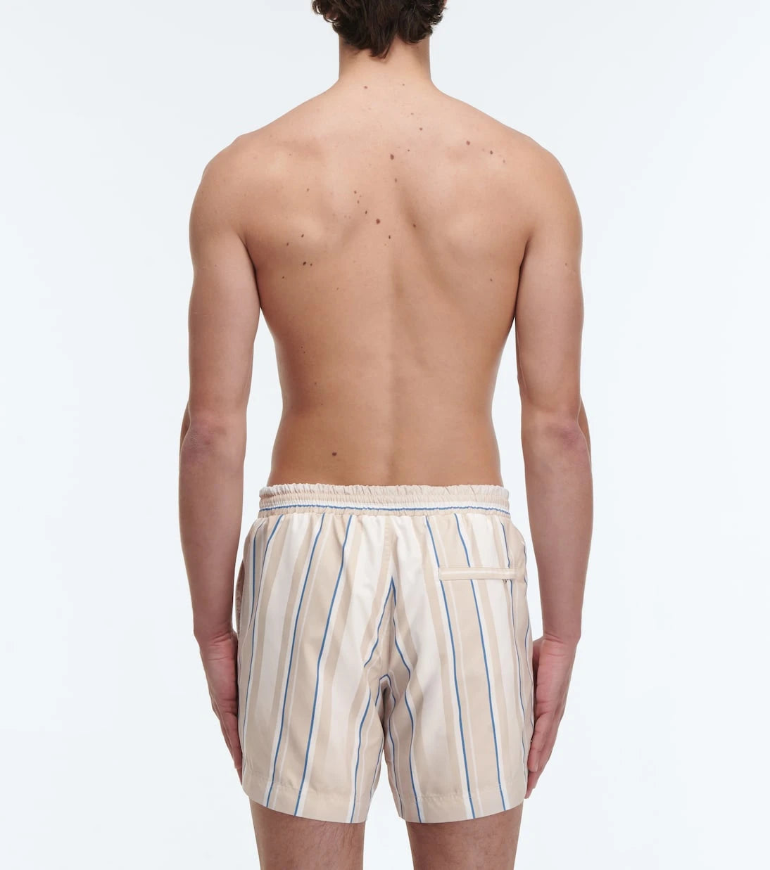 Commas - Striped swim shorts
