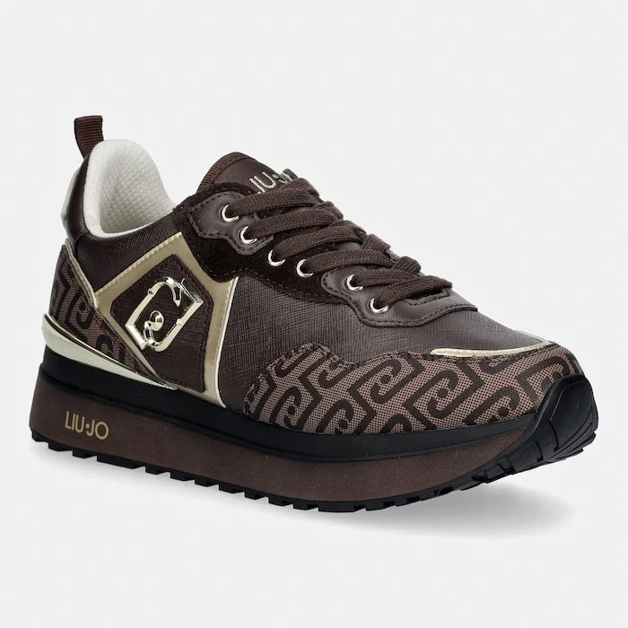 Liu Jo LIU JO MAXI WONDER 01 kadın deri sneaker
