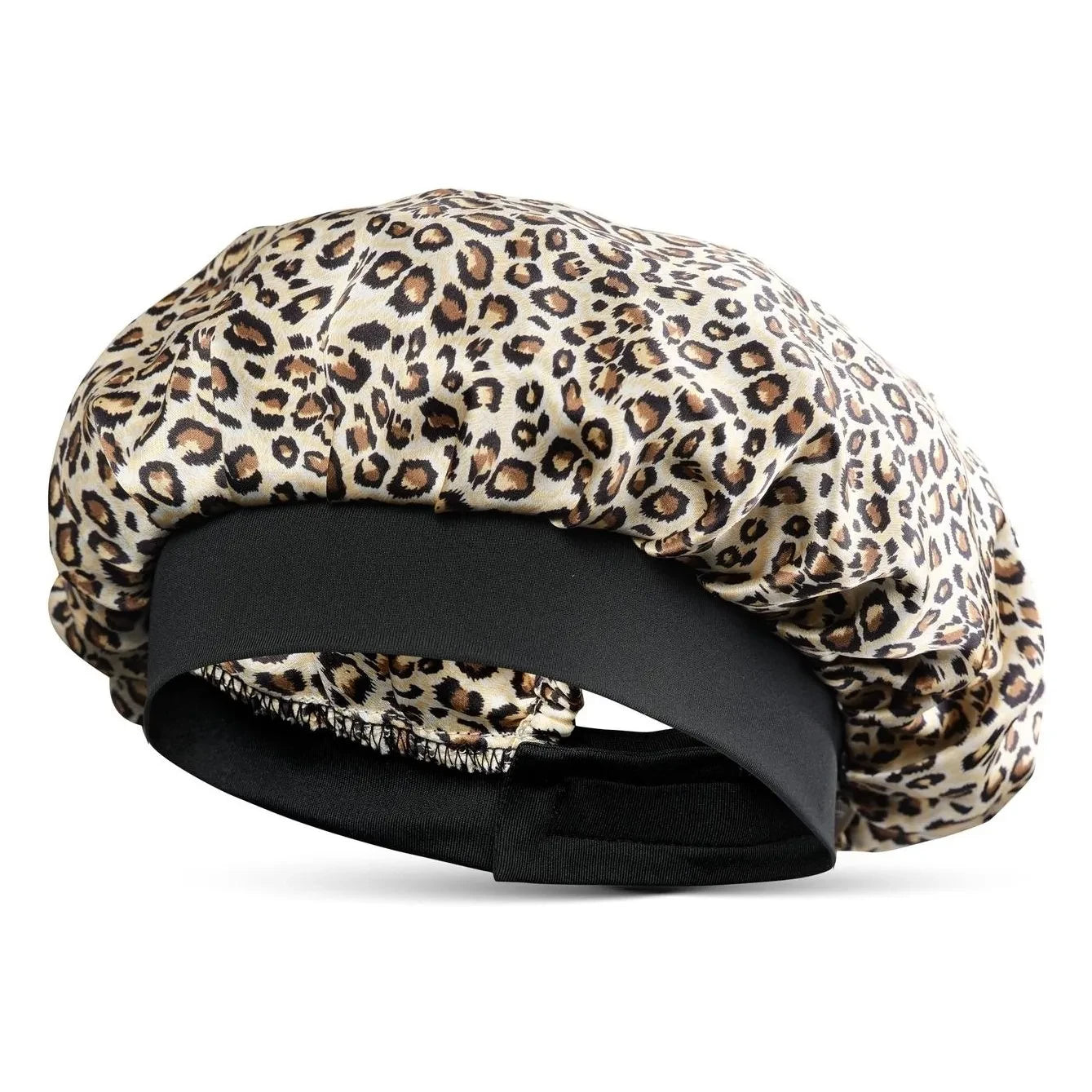 Emily's Pillow - Leopard print silk nightcap
