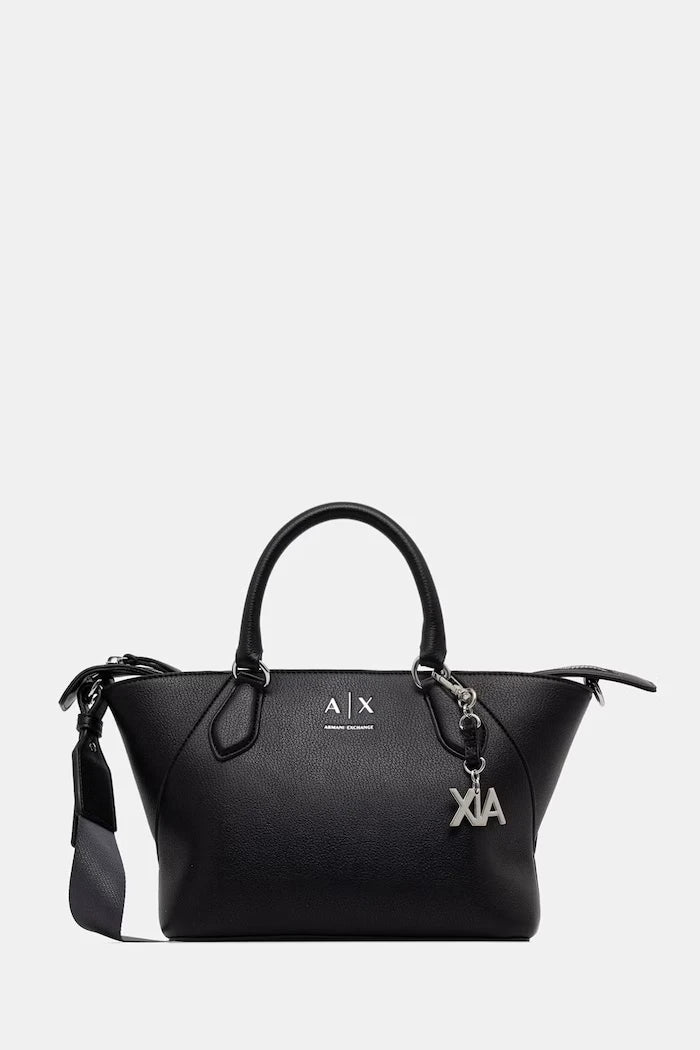 Armani Exchange kadın crossbody çanta, suni deriden