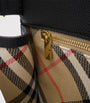 Burberry Black Medium Calfskin Cotswolds Tote Bag