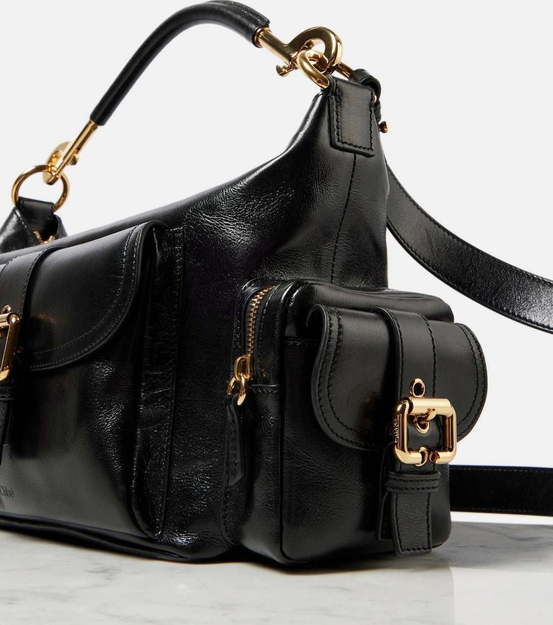 Chloé - Medium leather camera bag