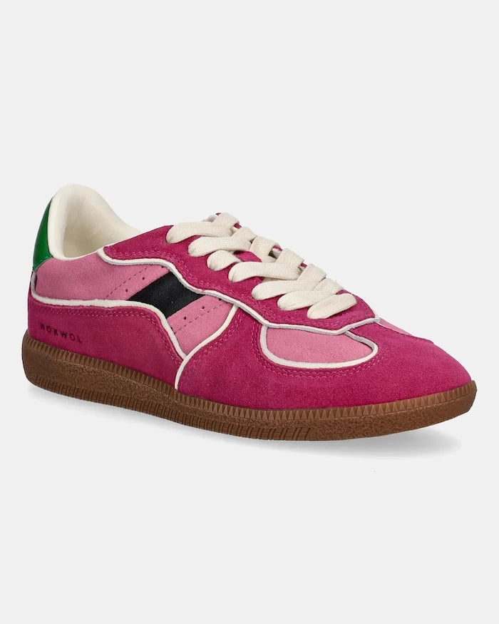 Nokwol August Dark Rose Süet Sneakers