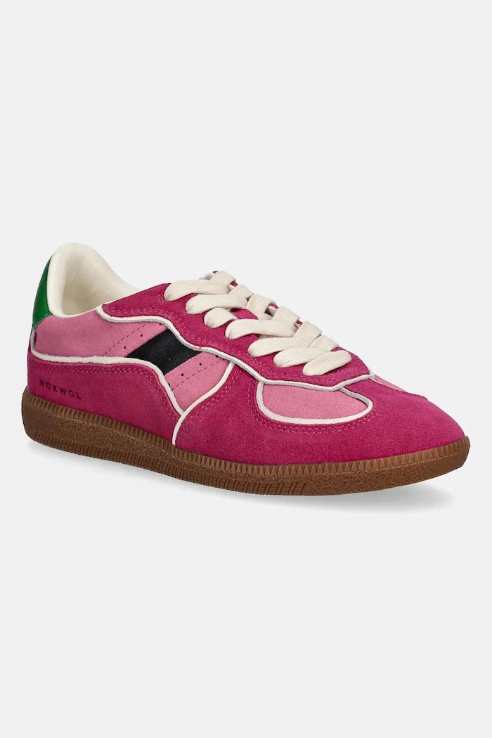 Nokwol August Dark Rose Süet Sneakers