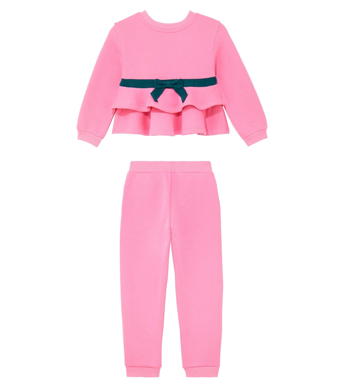 Monnalisa - Cotton-blend sweatshirt and sweatpants set