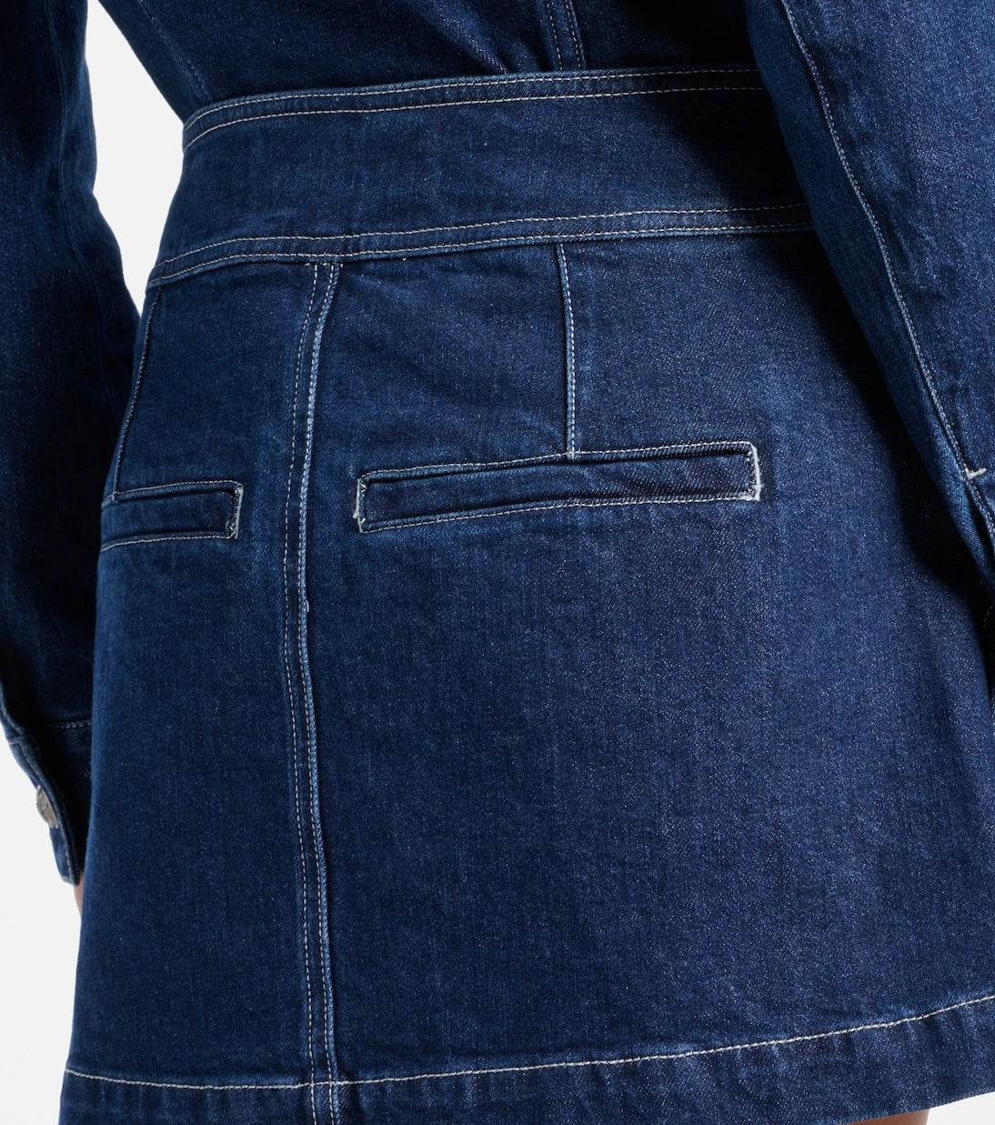 Veronica Beard - Bowen denim miniskirt