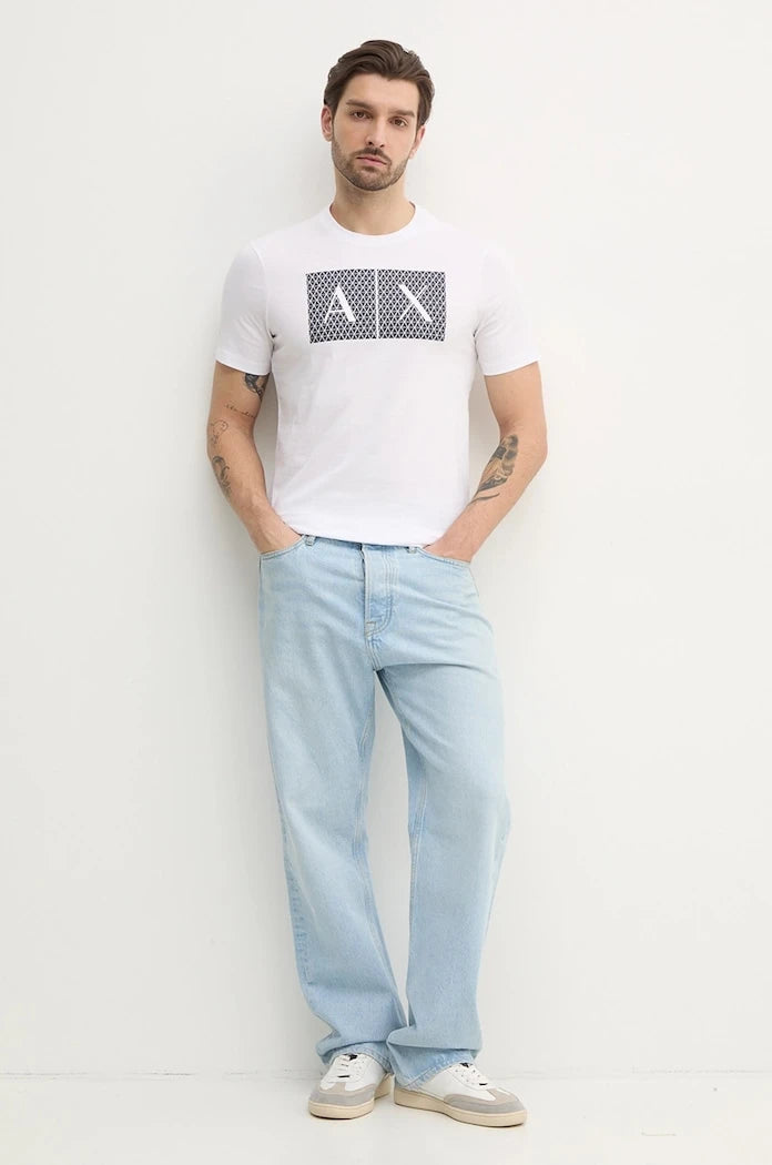Памучна тениска Armani Exchange