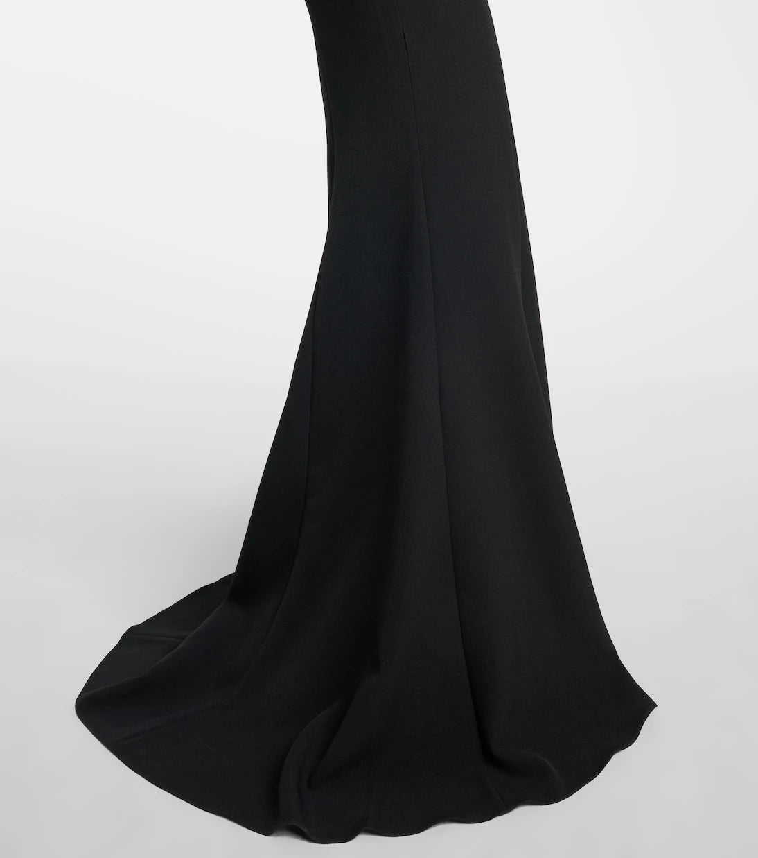Safiyaa - Rory floral-appliqué crêpe gown
