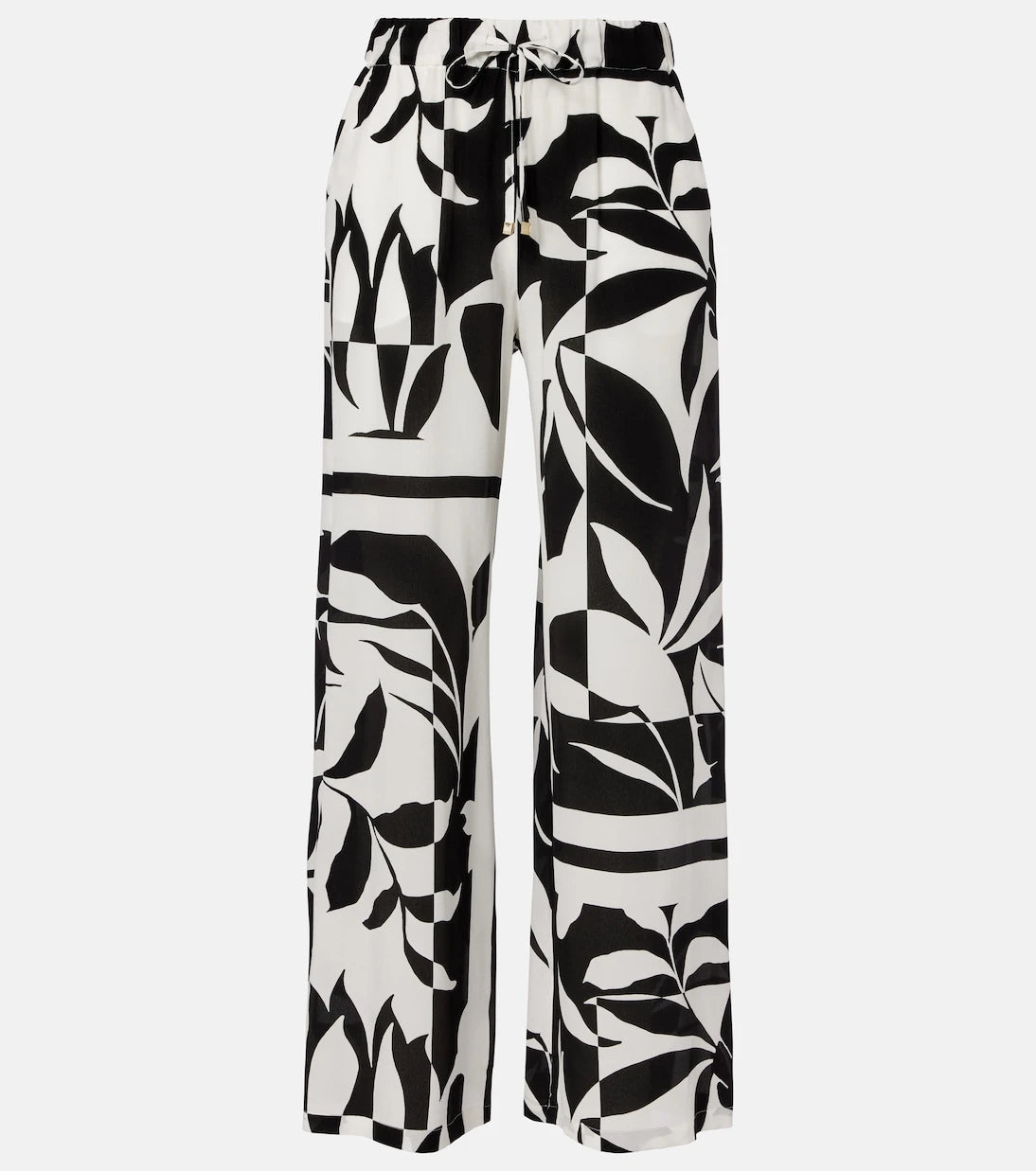 Max Mara - Voto printed silk palazzo pants