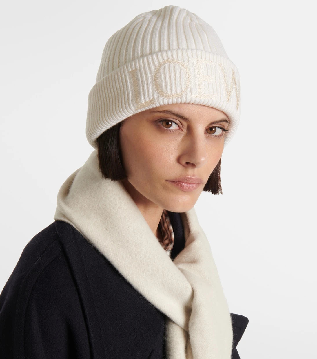 Loewe - Logo wool beanie