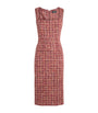 Tweed Tailored Midi Dress