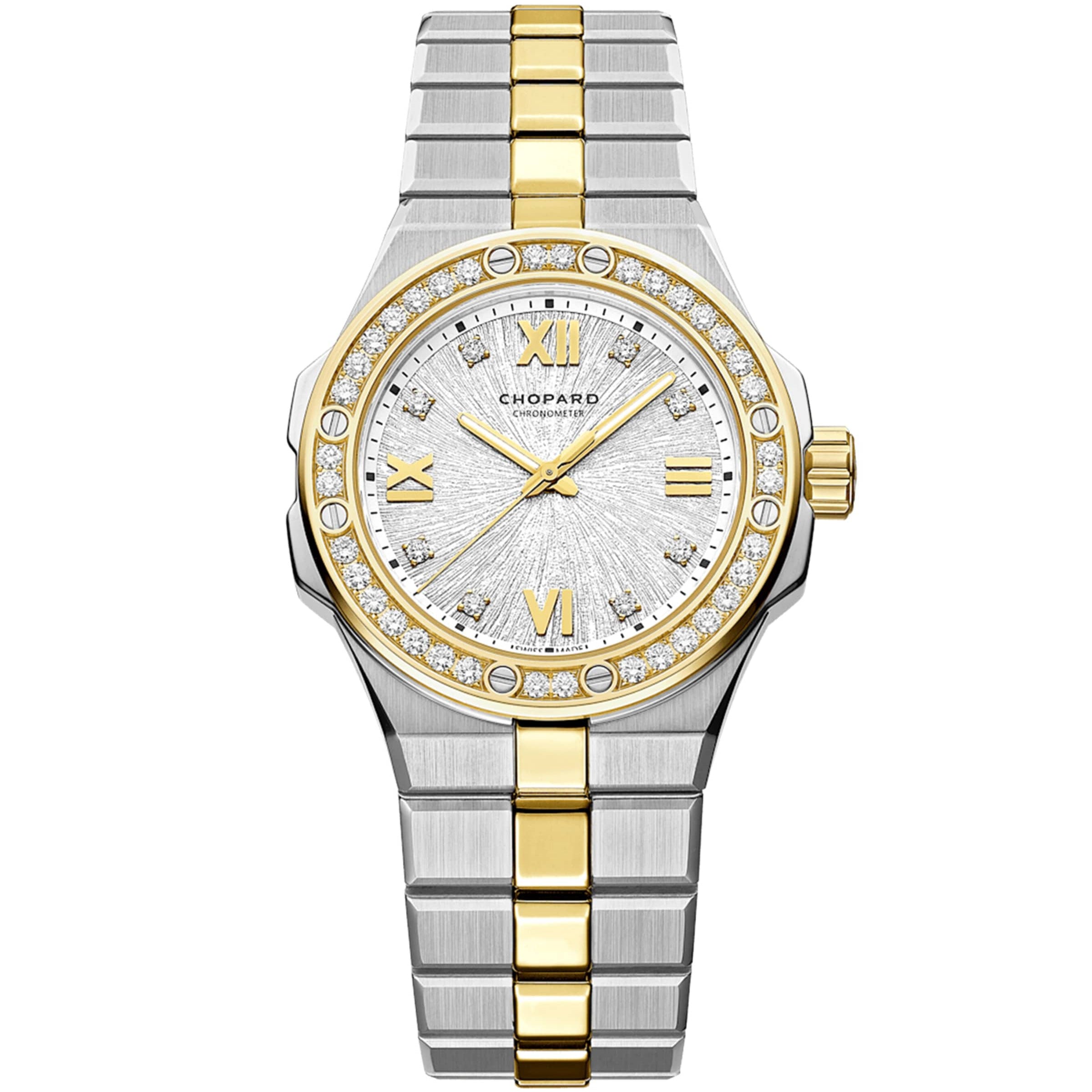 Yellow Gold and Stainless Steel Alpine Eagle Watch 33mm