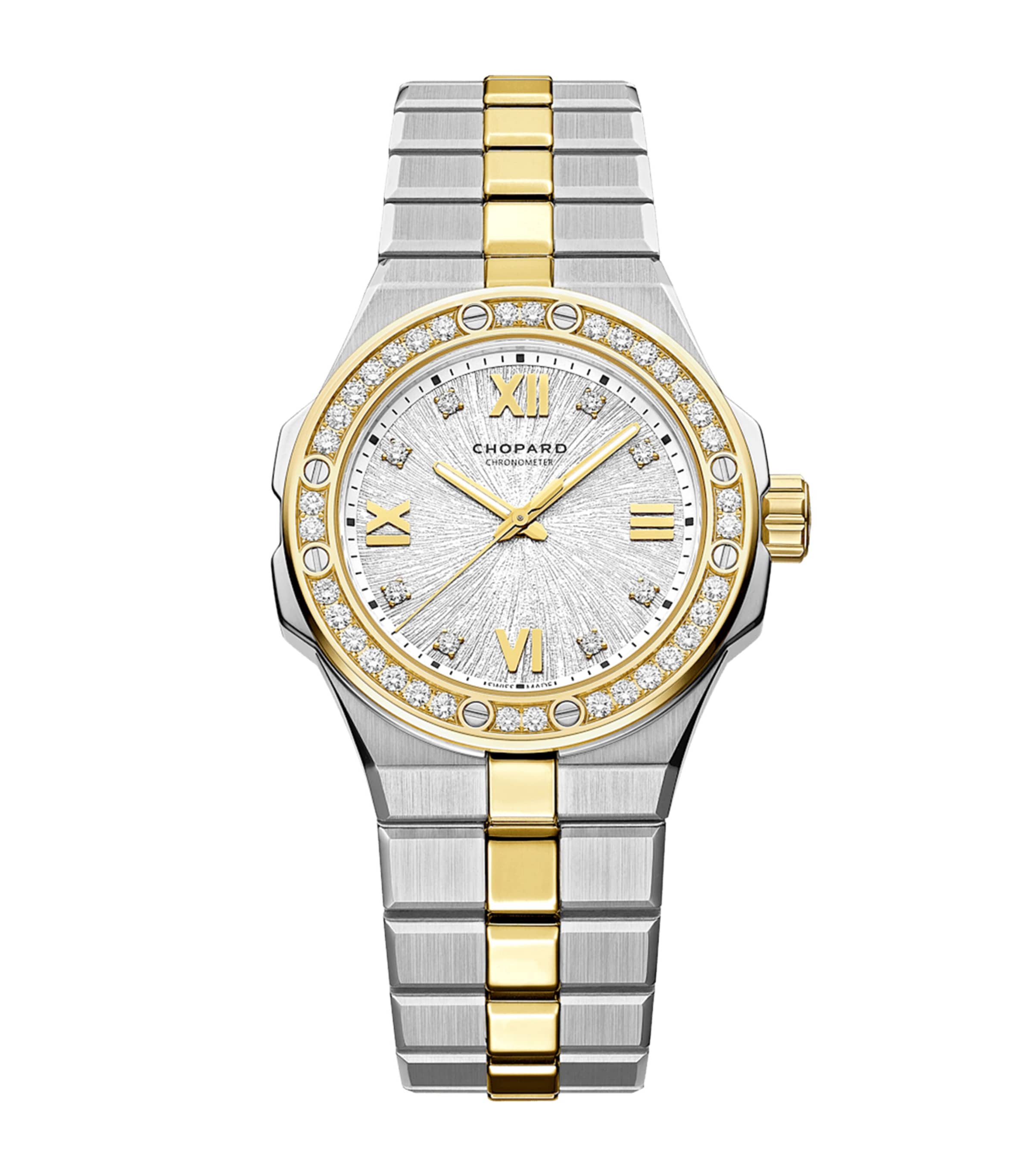 Yellow Gold and Stainless Steel Alpine Eagle Watch 33mm