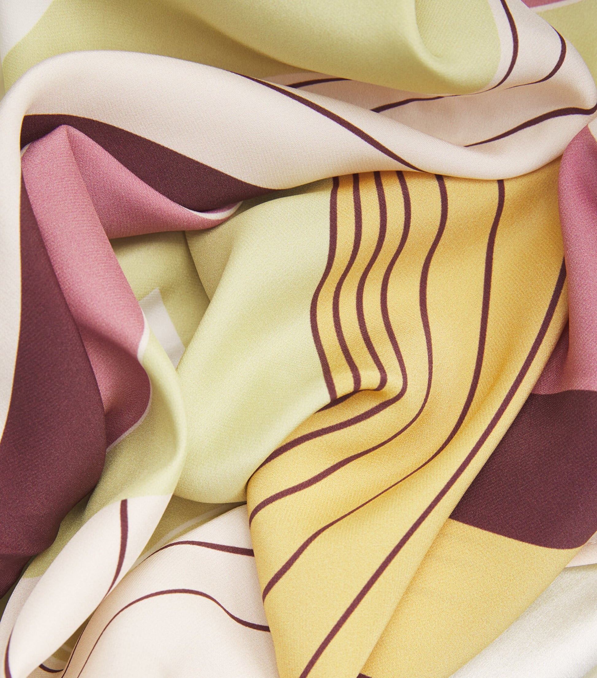 Silk Stripe Fontana Maxi Dress