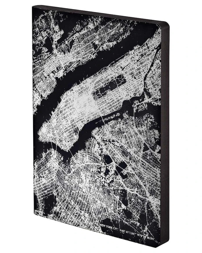 Тефтер Nuuna NYC Silver L LIGHT