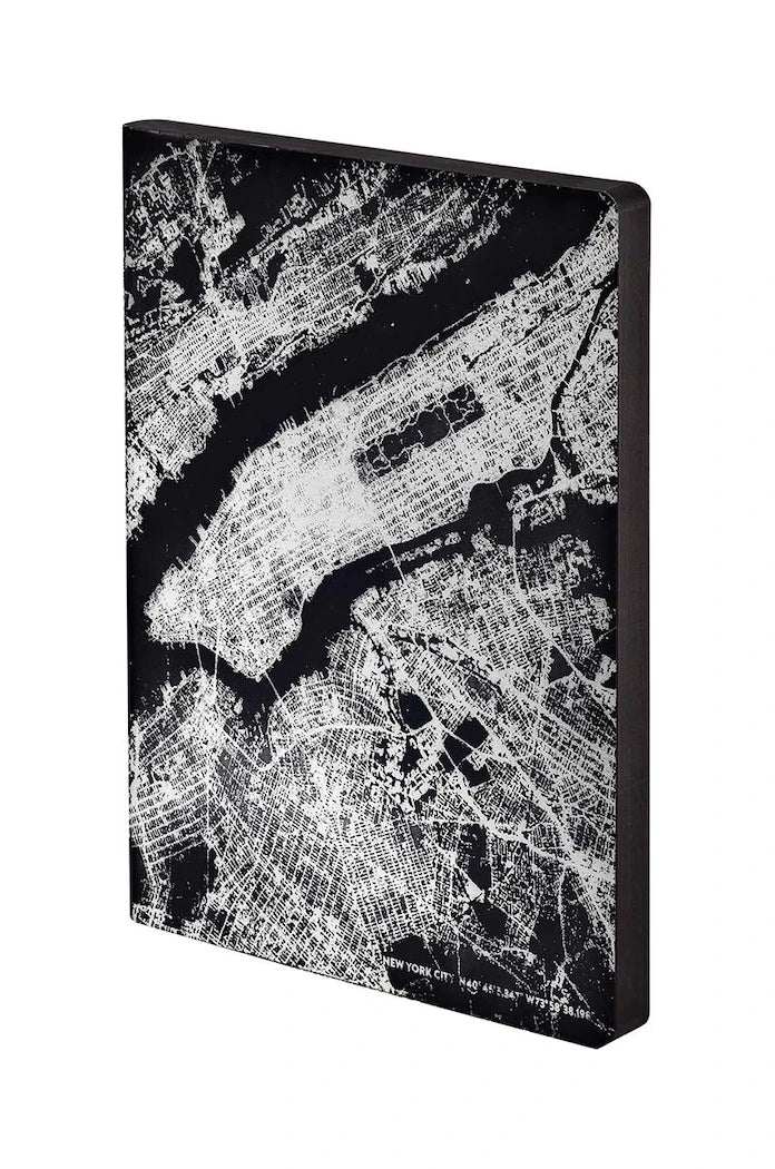 Тефтер Nuuna NYC Silver L LIGHT