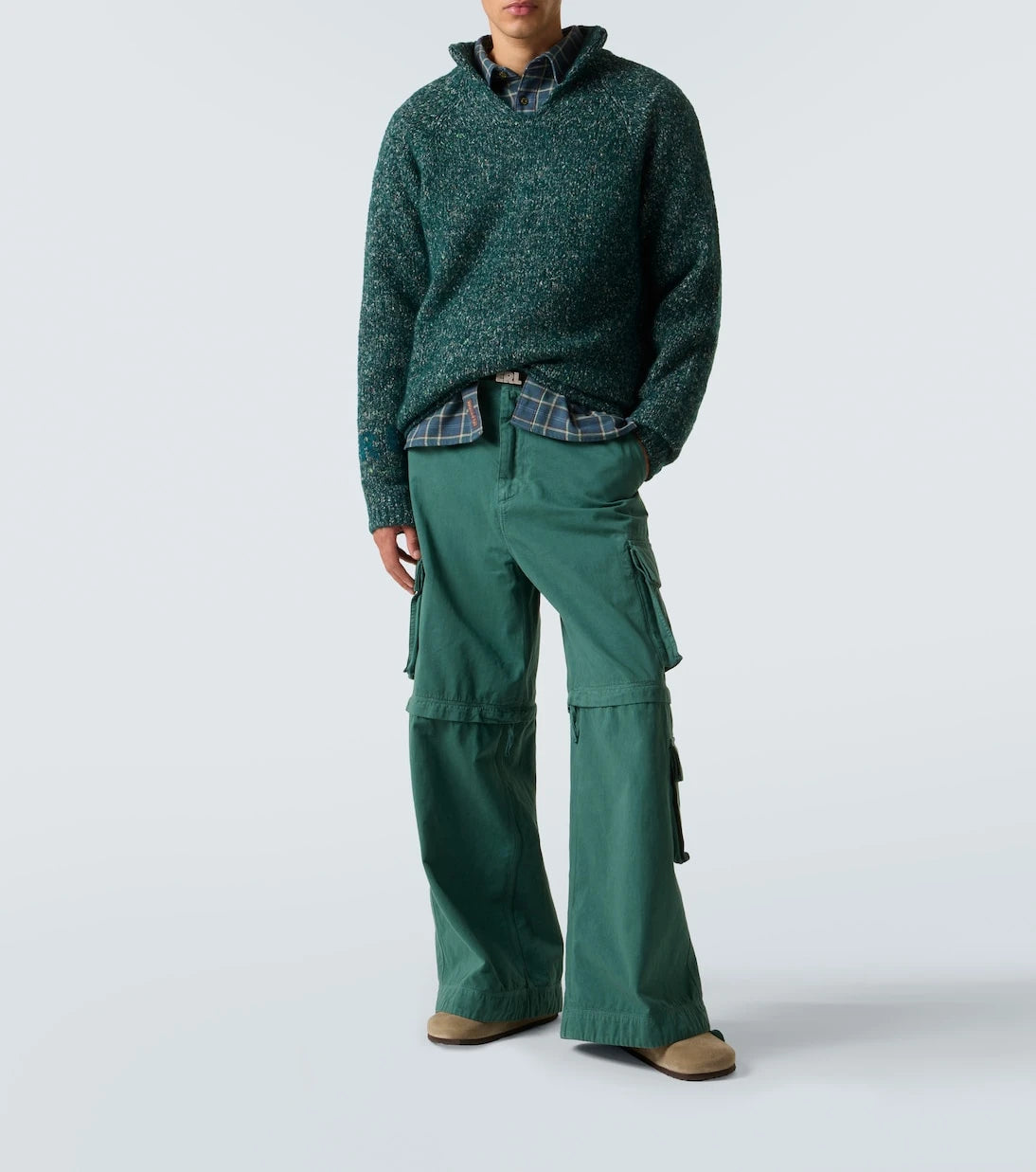 ERL - Alpaca, wool, and cotton-blend sweater