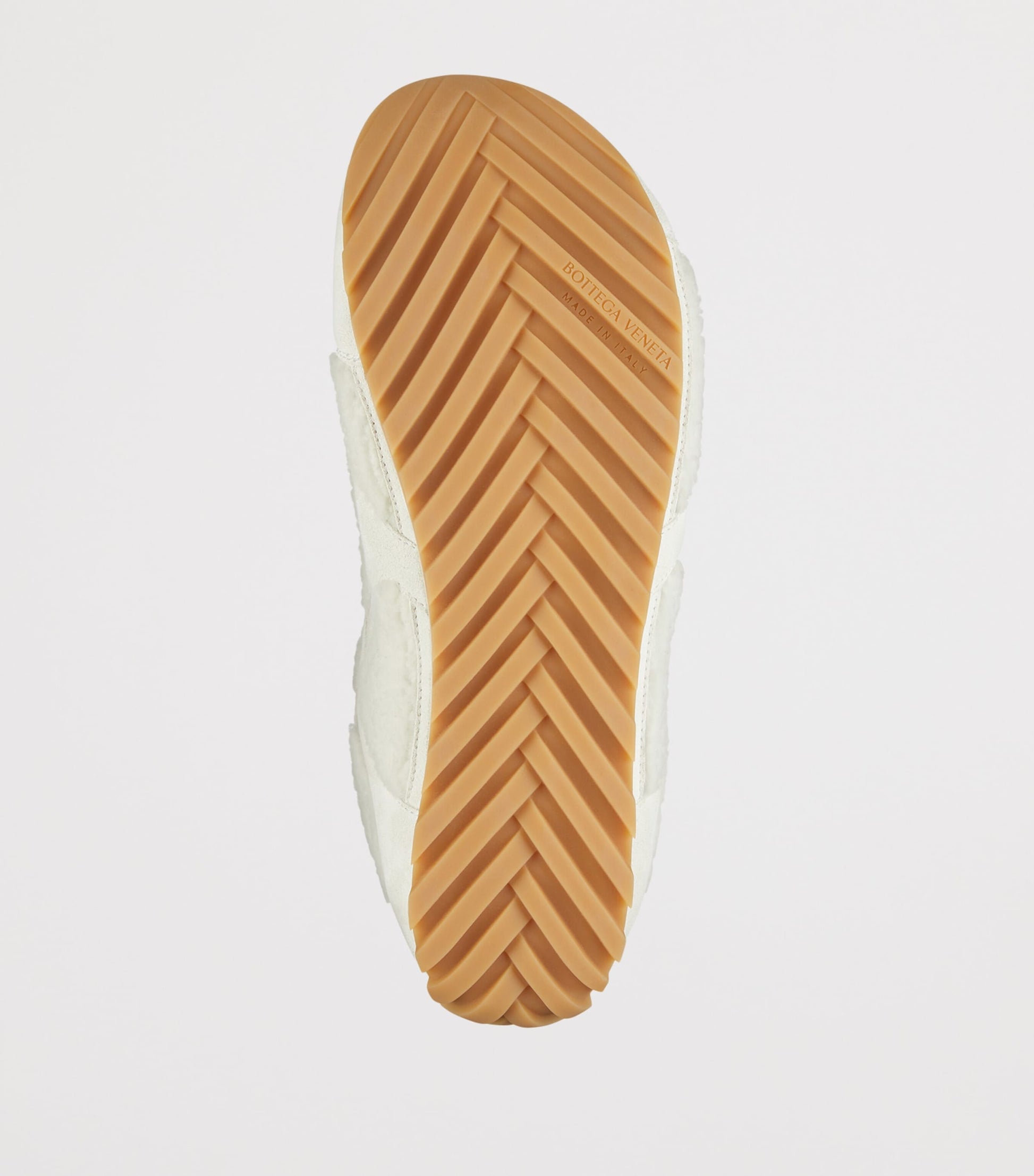 Bottega Veneta Shearling-Suede Orbit Flash Sneakers